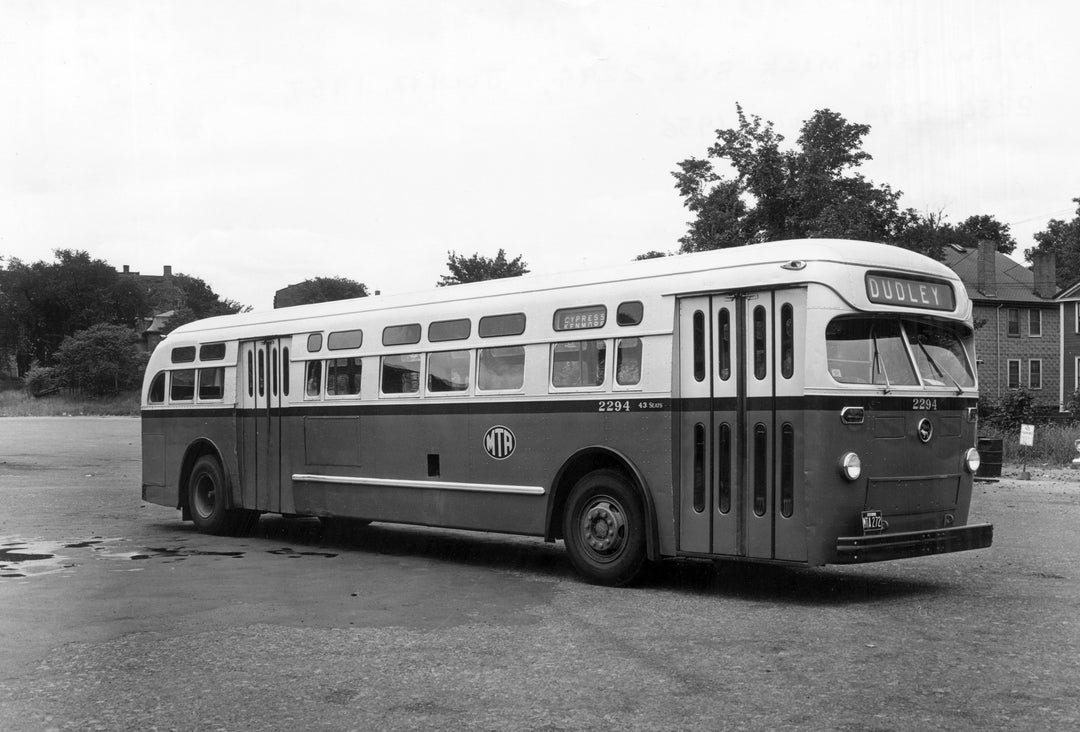 MTA Bus #2294, July 12, 1957