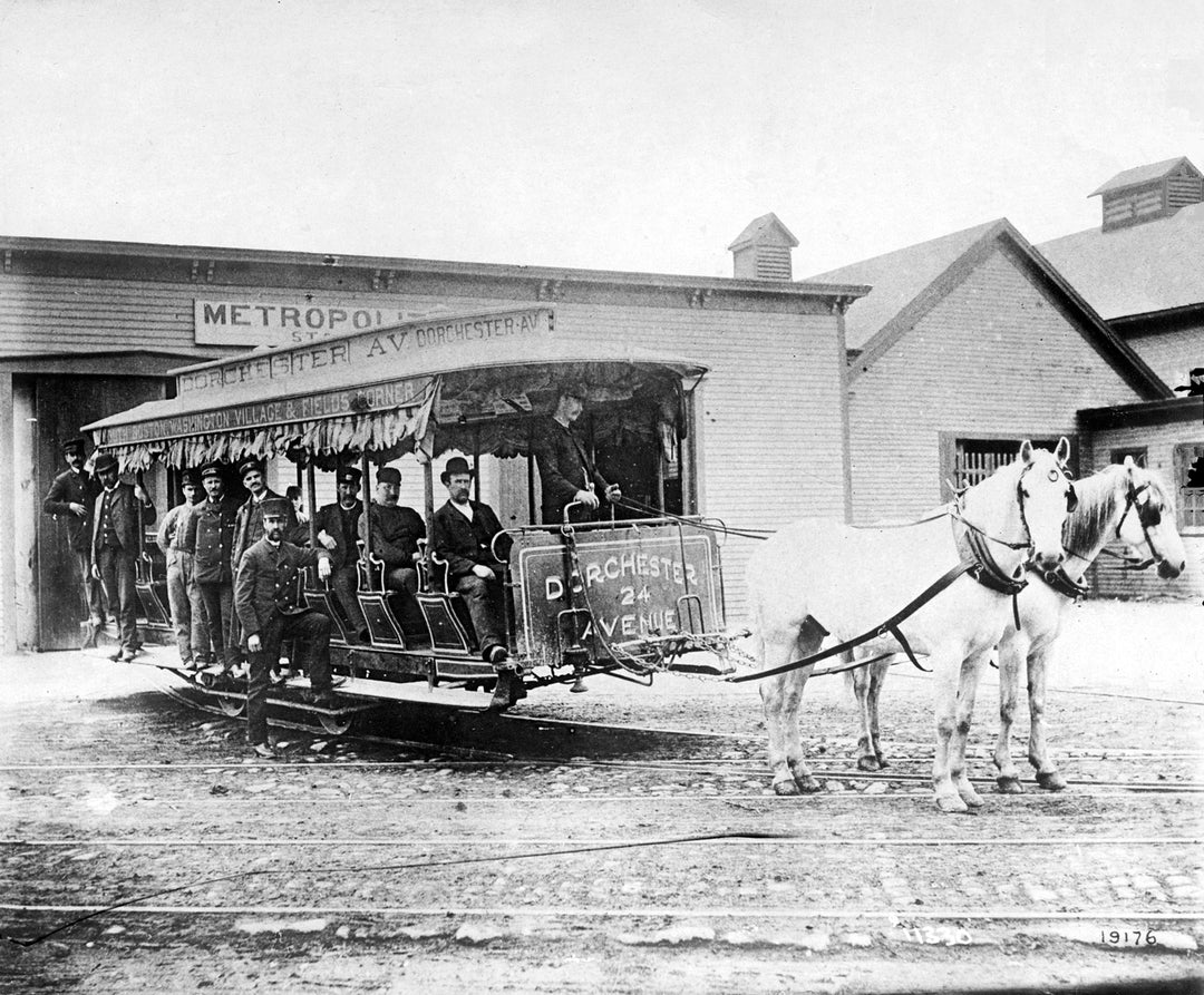 Metropolitan Railroad (Boston, Massachusetts) Open-type Horsecar Circa 1860–80