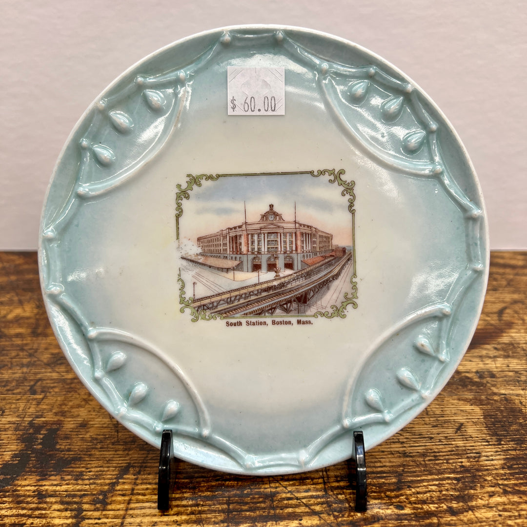 South Station (Boston, Massachusetts) Souvenir China Plate (Ver. 2)