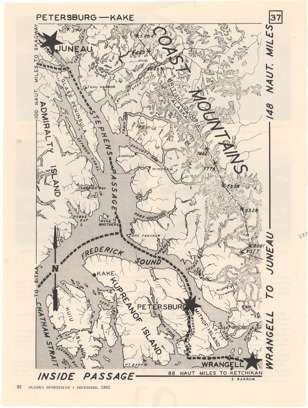 Inside Passage 37: Wrangell to Juneau, Alaska 1962