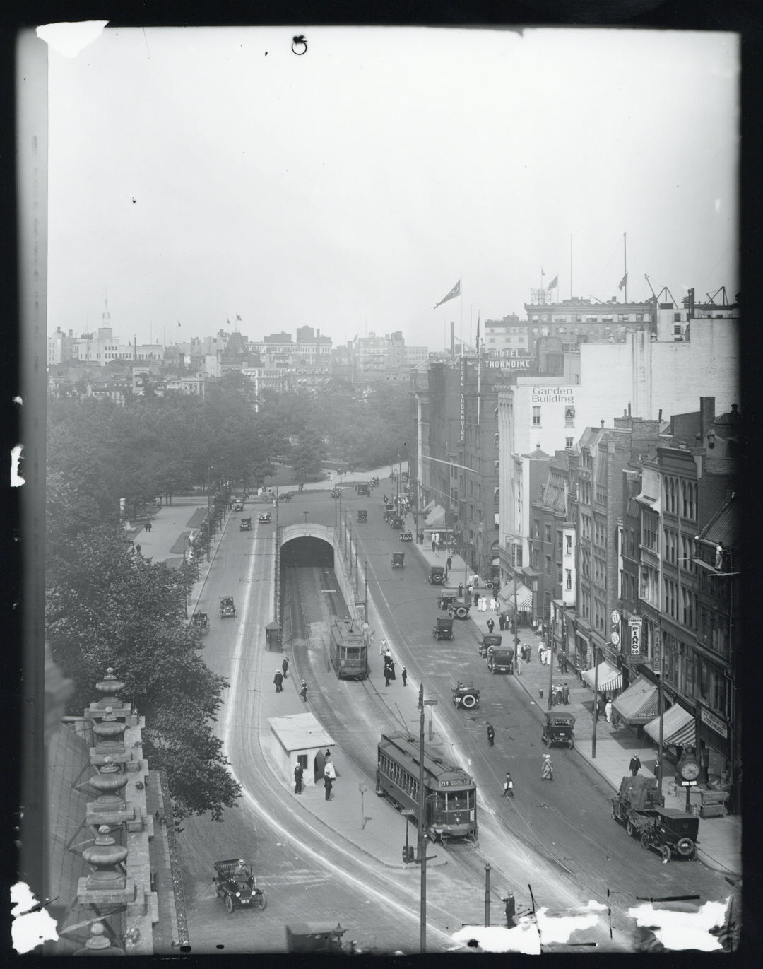 Boylston Street Portal and Incline, Boston, Massachusetts Circa 1920s