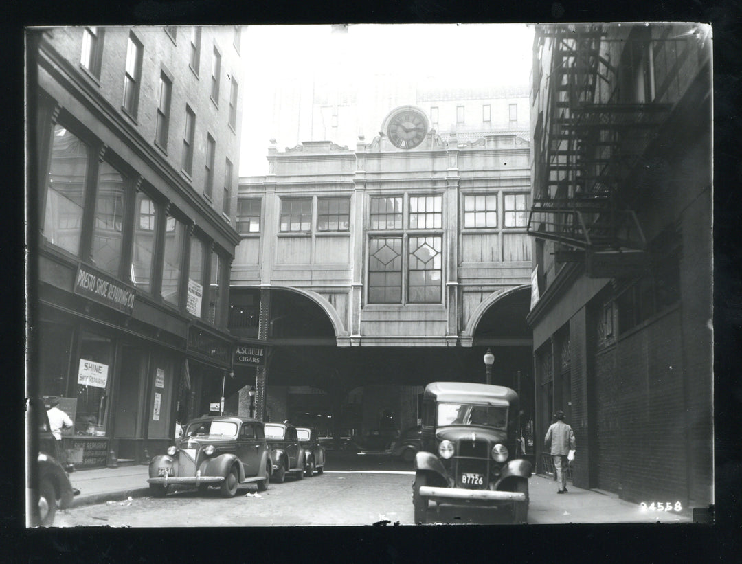North Station West on the East Cambridge Extension, Boston, Massachusetts Circa 1930s