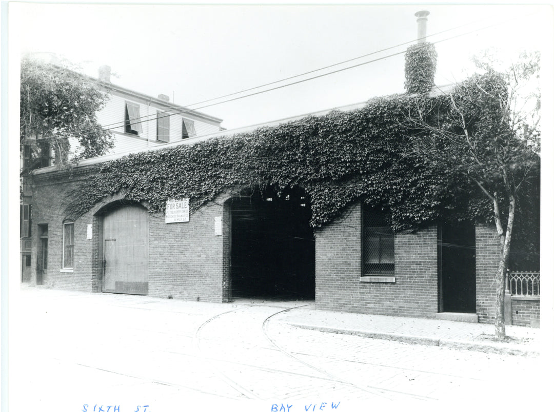 South Boston Car House Between 5th and 6th Streets, Massachusetts: 6th Street Side