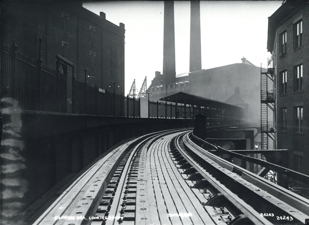 Battery Street Station and Lincoln Wharf Power Station, North End, Boston, Massachusetts