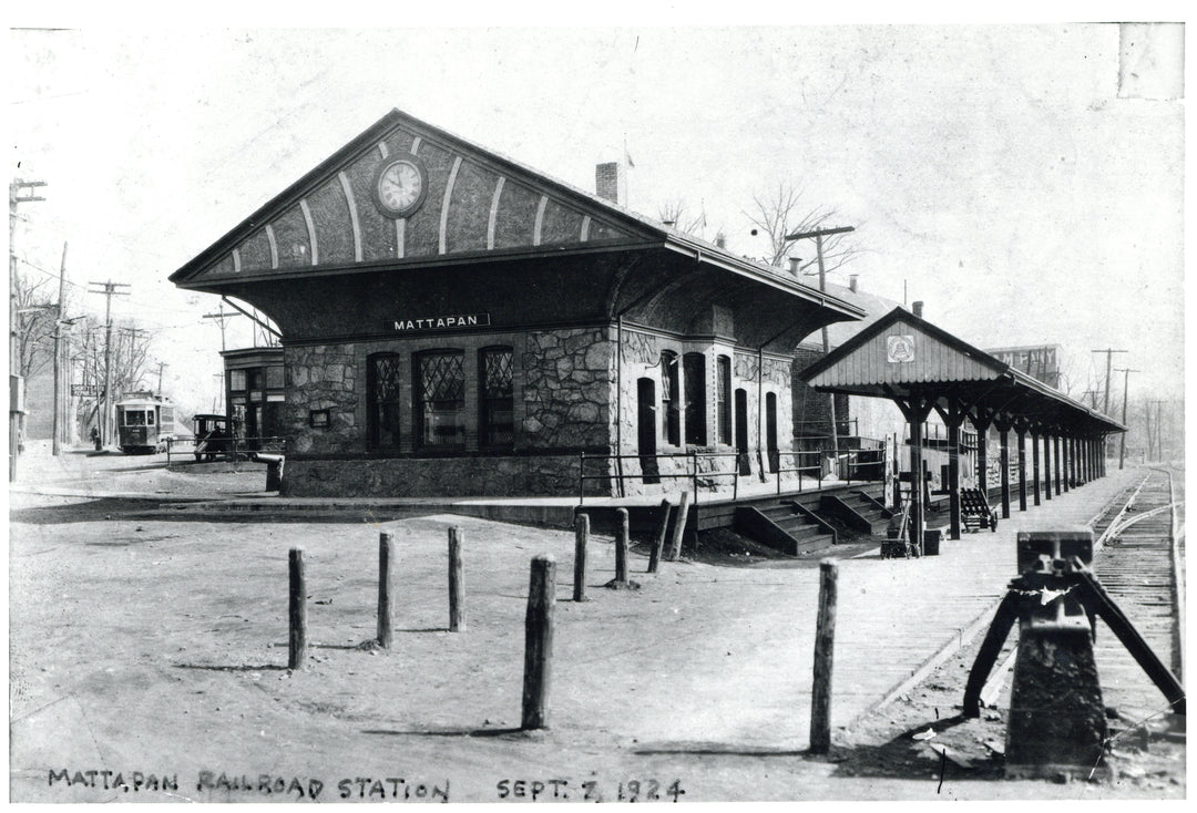 Mattapan Railroad Station, Dorchester, Massachusetts, September 7, 1924
