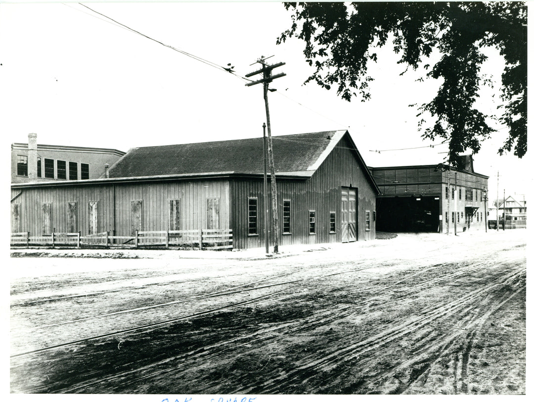 Oak Square Car House, Brighton, Massachusetts