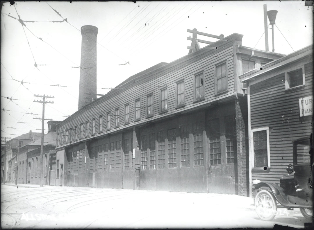 Allston Power Station and Car House, Boston, Massachusetts Circa 1920