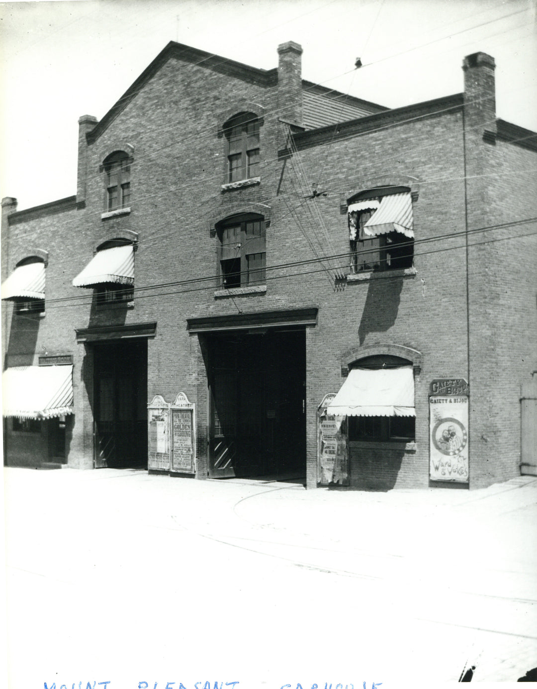 Mount Pleasant Street Car House, Dudley Street, Dorchester, Massachusetts