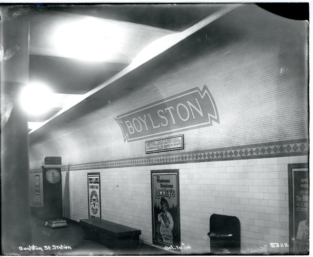 Boylston (now Chinatown) Station, Boston, Massachusetts, October 10, 1914
