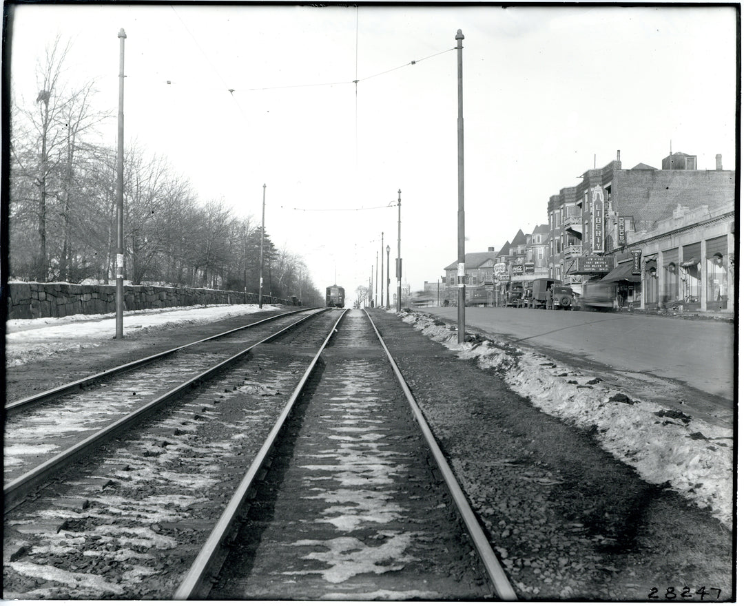 Blue Hill Avenue at Charlotte Street (Looking North), Dorchester, Massachusetts