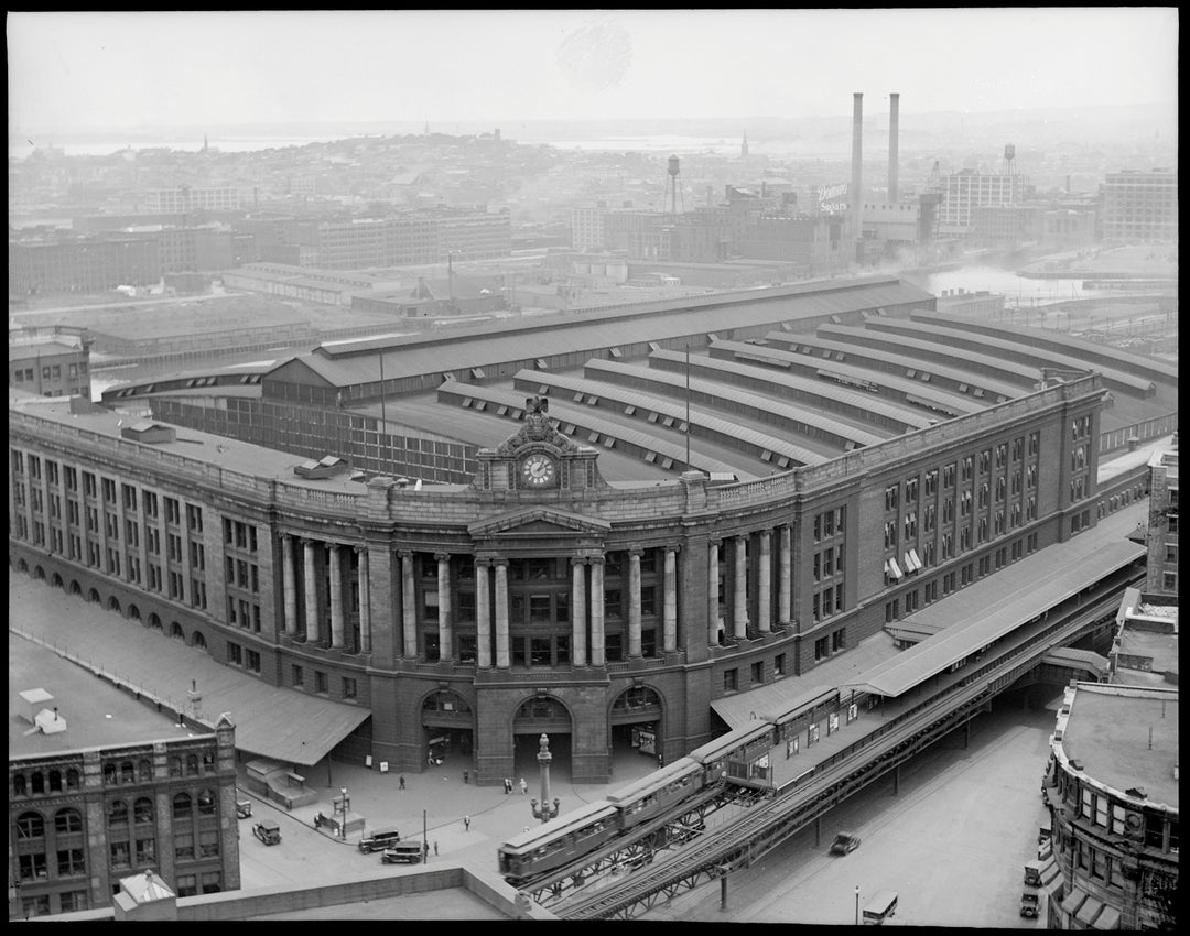 South Station from Above, Boston Massachusetts 1929
