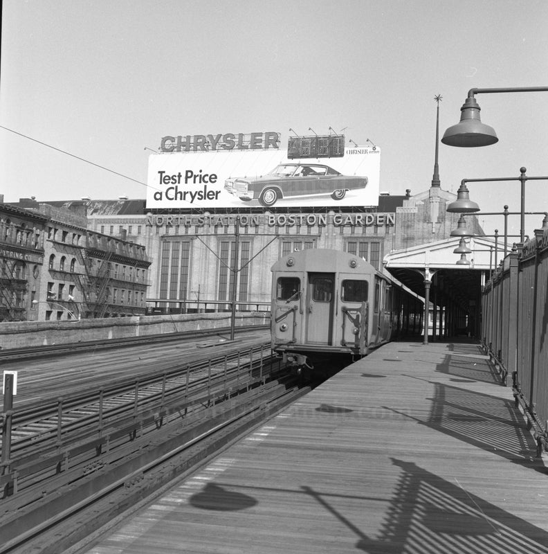 North Station (Elevated) Southbound Platform, Boston, Massachusetts