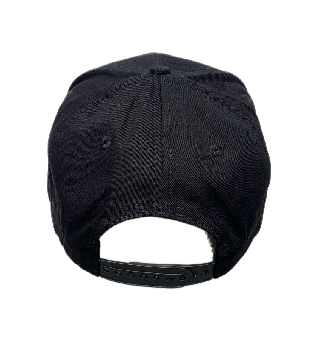 Adult Boston MBTA T Logo Flat Brim Hat Black