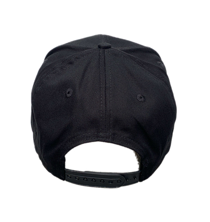 Adult Boston MBTA T Logo Flat Brim Hat Black
