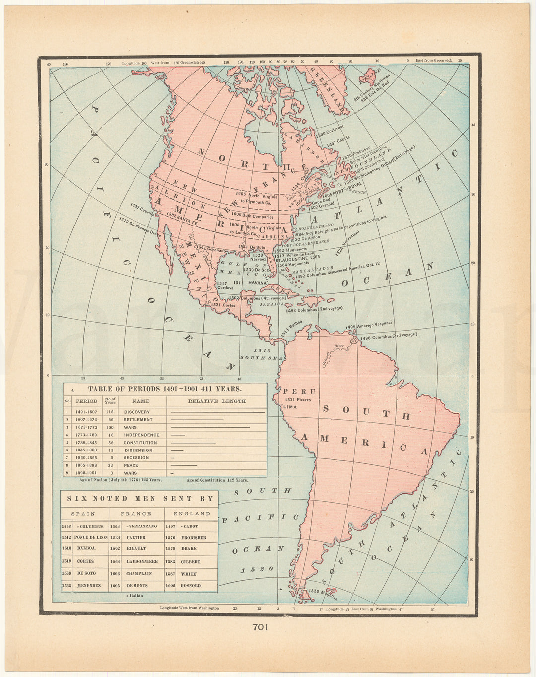 The Americas 1491-1901