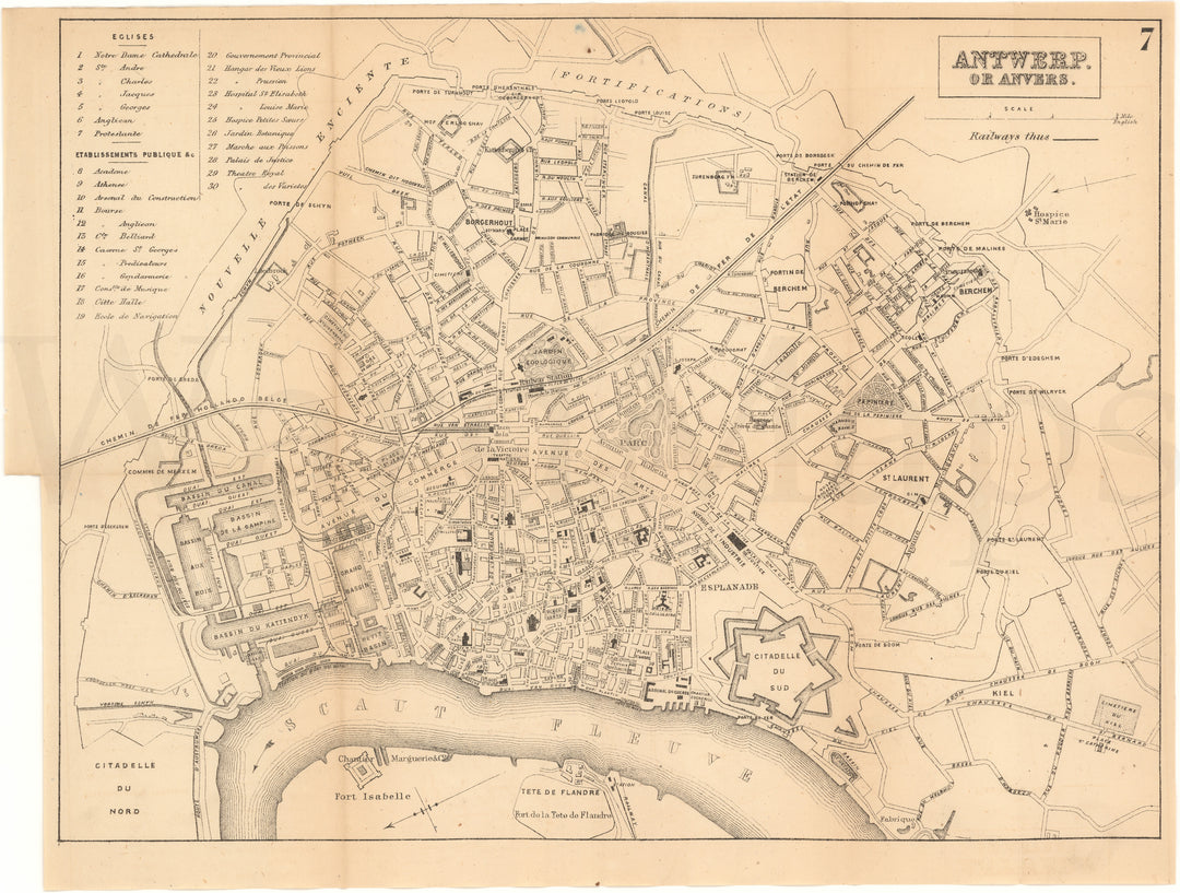 Antwerp, Belgium 1874
