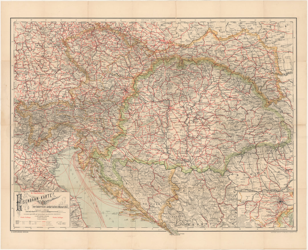 Austrian Hungarian Monarchy (Hartleben)