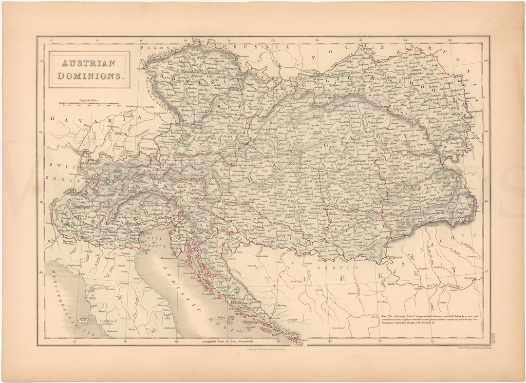Austrian Dominions 1857