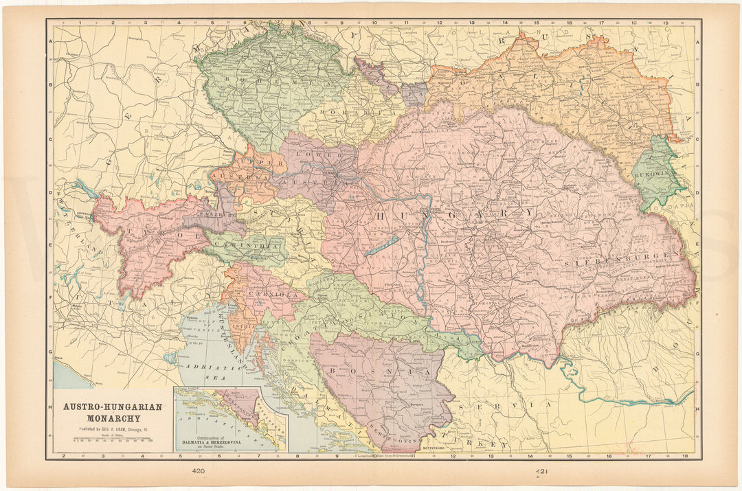 Austro-Hungarian Monarchy (Austria-Hungary) 1903