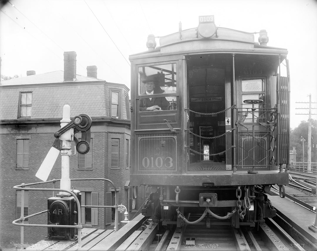Boston Elevated Railway Co. Type 1 Car #0103, June 26, 1902