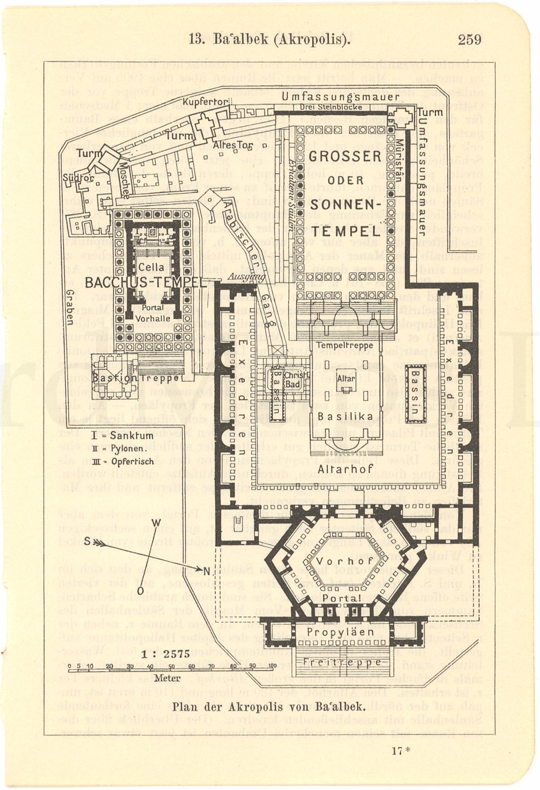 Baalbek, Lebanon: Acropolis 1913