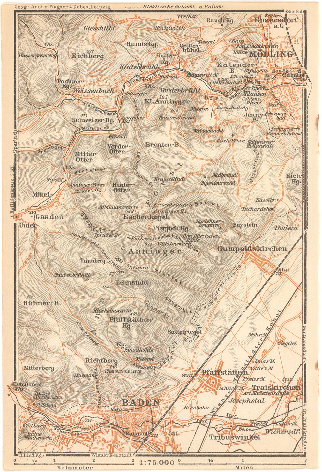 Baden - Modling Region, Austria 1929