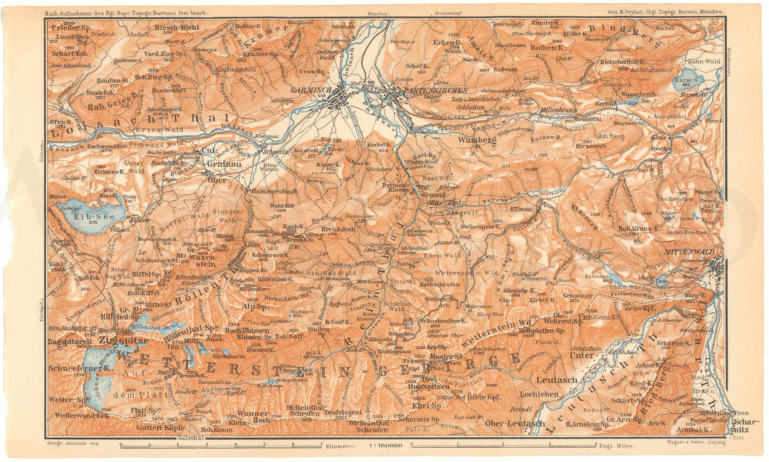 Bavaria (Garmisch-Partenkirchen Region), Germany 1911