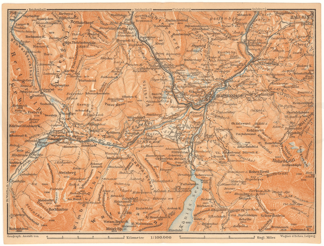 Berchtesgaden Region, Germany 1911