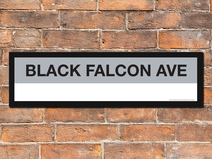 Boston MBTA SILVER LINE Framed Replica Station Signs