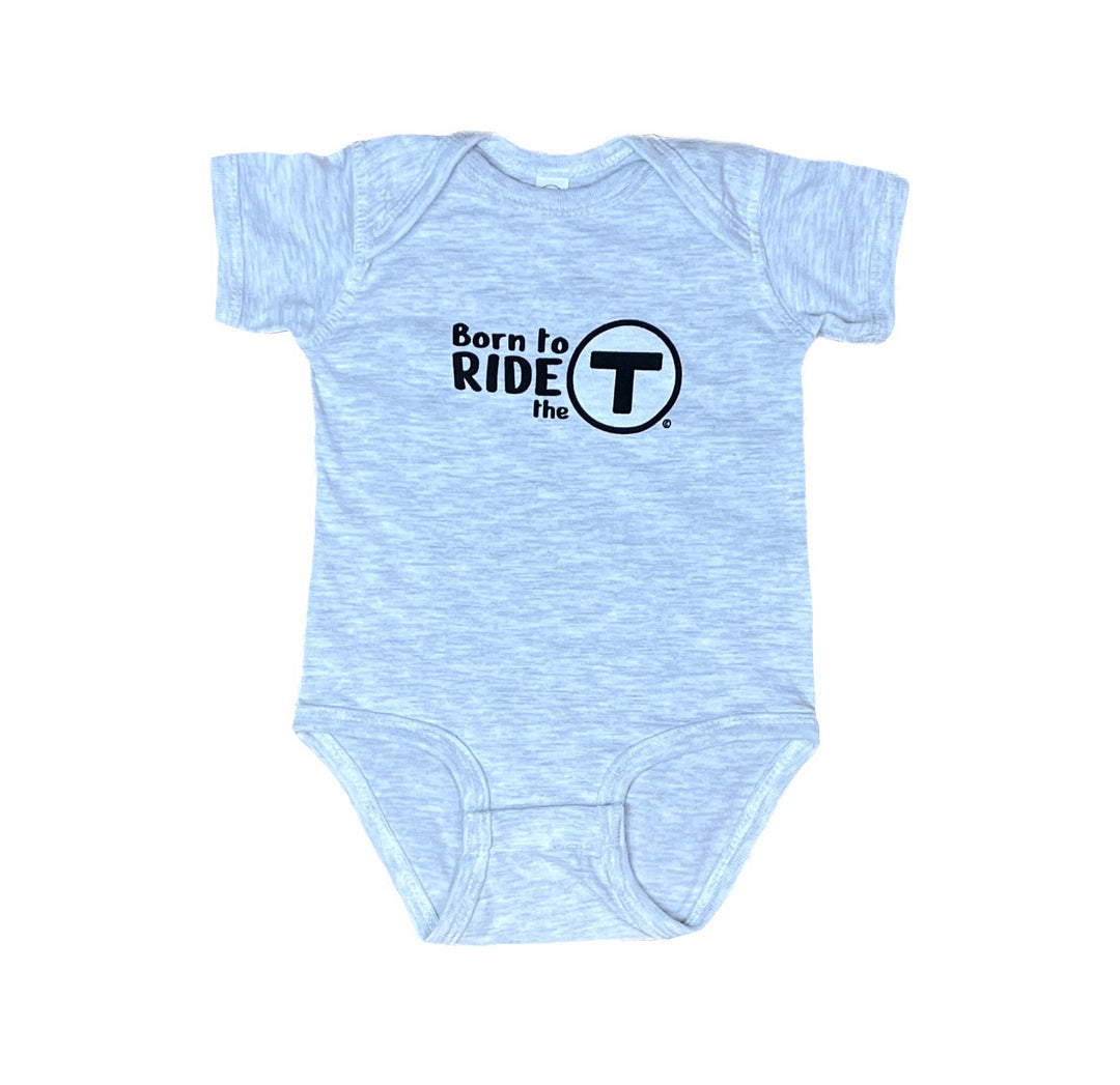 Boston MBTA "Born to Ride the T" Onesie