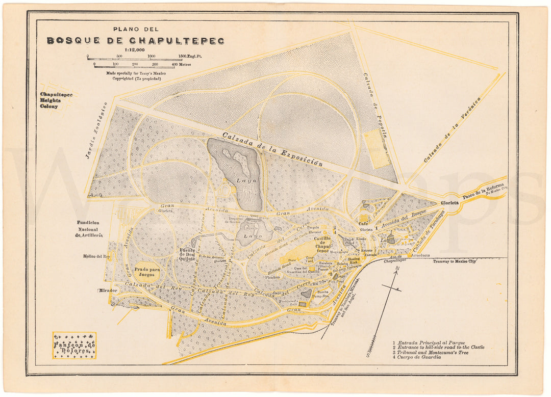 Mexico City, Mexico 1944: Chapultepec Park