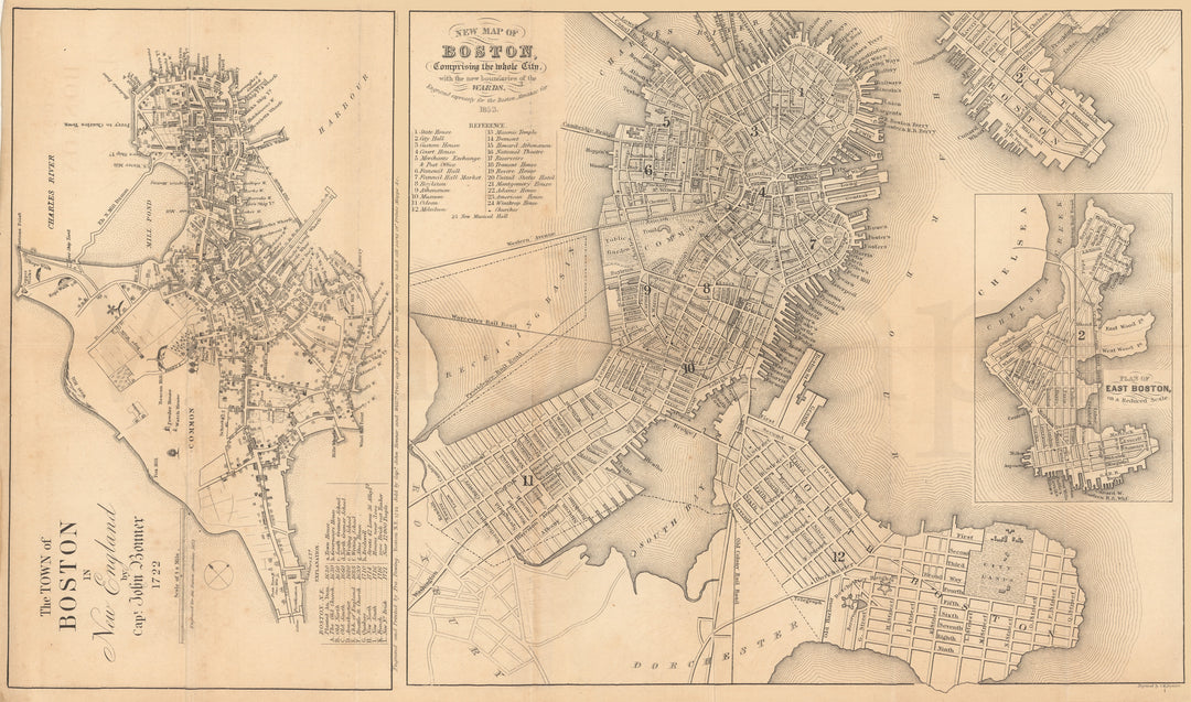 Boston, Massachusetts 1853 (V3)