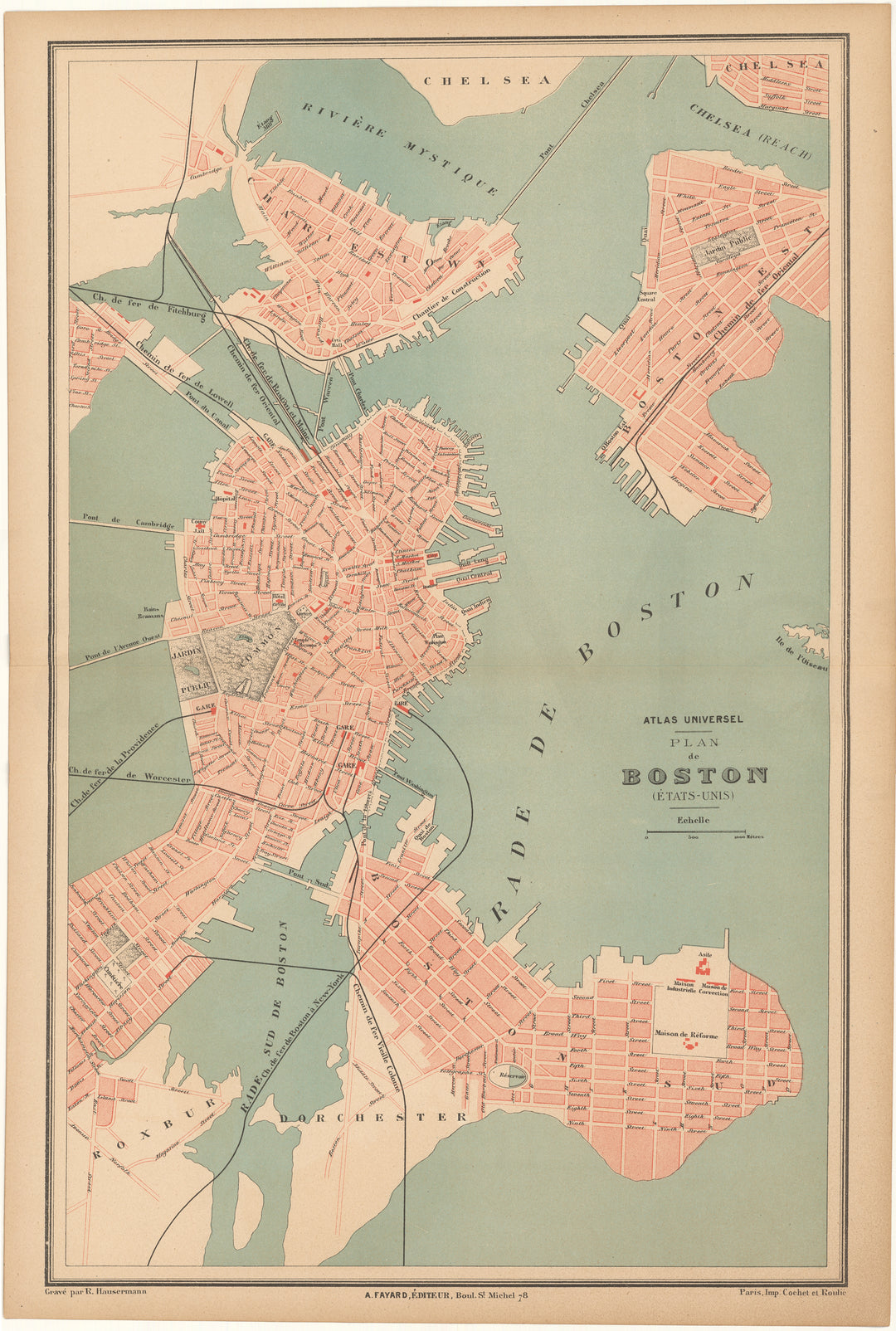 Boston, Massachusetts 1879 (French)