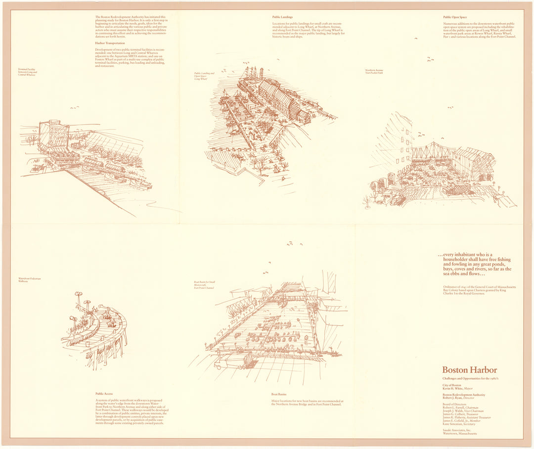 Boston Harbor, Massachusetts Challenges and Opportunities for the 1980's