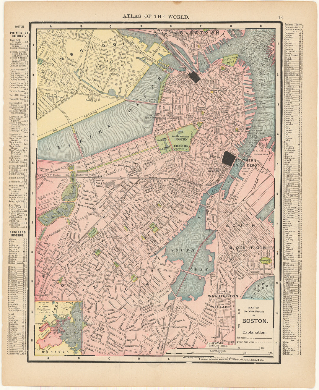 Boston, Massachusetts 1916