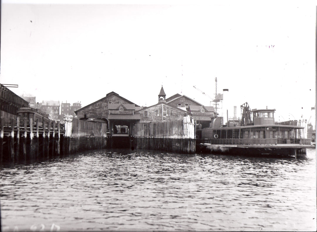 BRB&L East Boston Ferry Slips, Massachusetts Circa Late 1930s