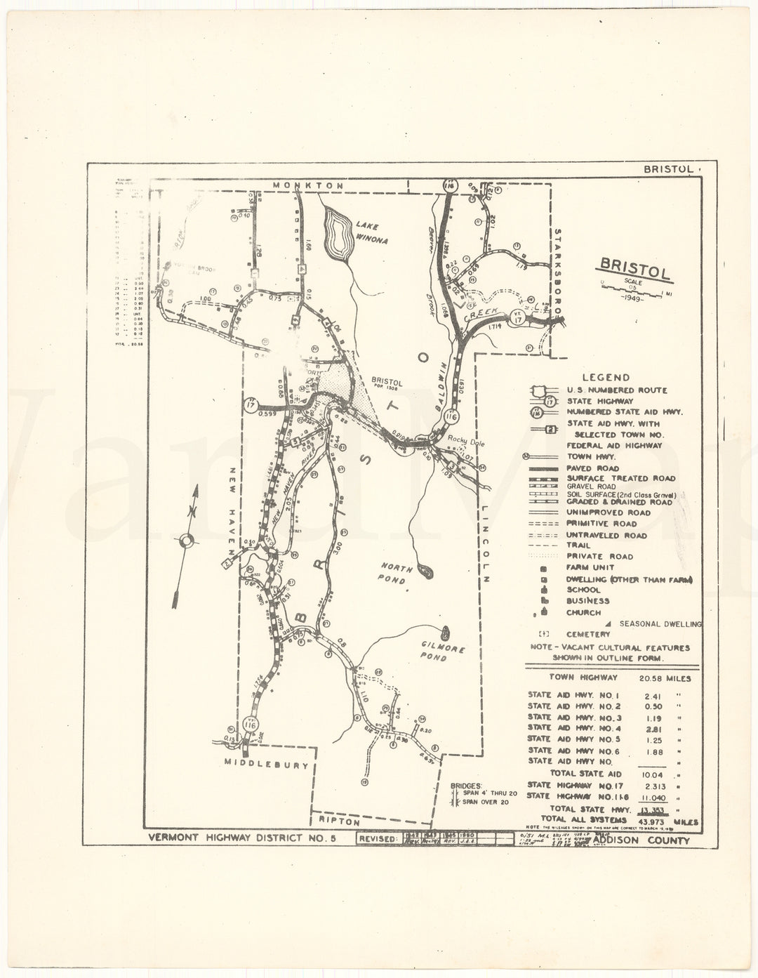 Bristol, Vermont 1962