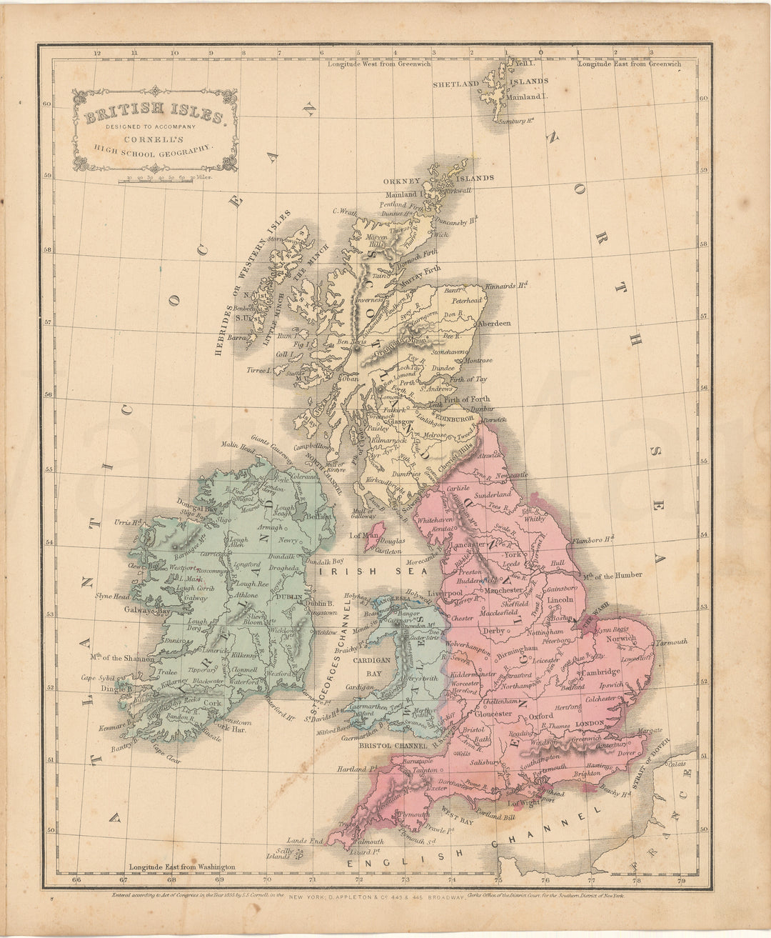 British Isles 1866 (Cornell's)