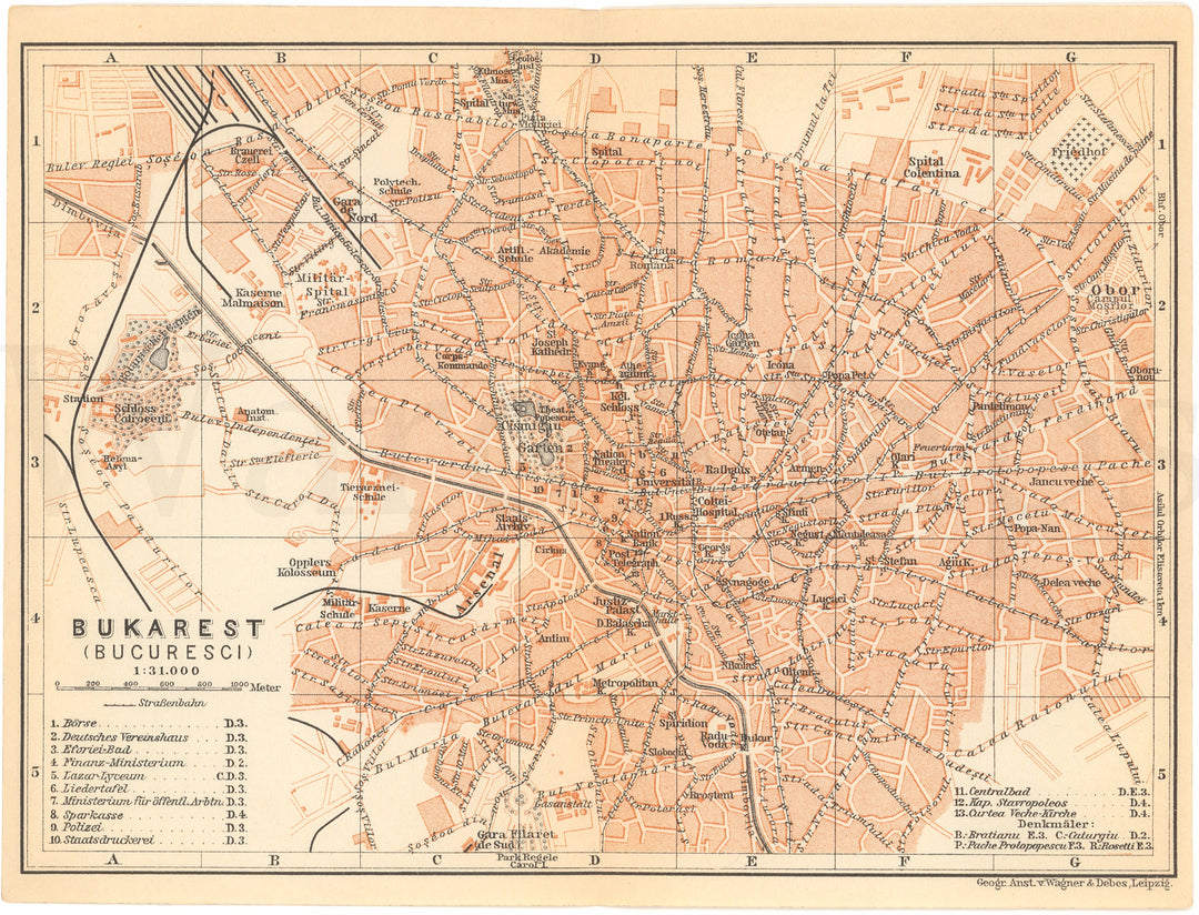 Bucharest, Romania 1911