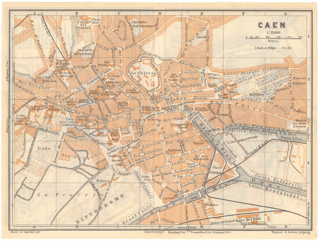 Caen, France 1937