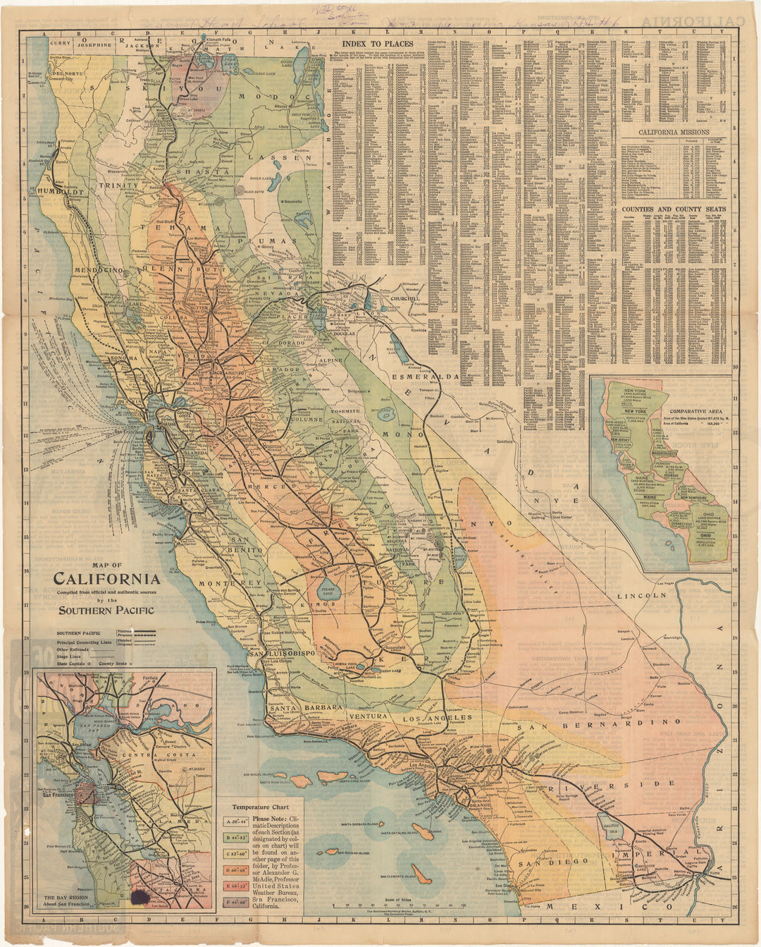California (Southern Pacific Railroad) Early 20th Century