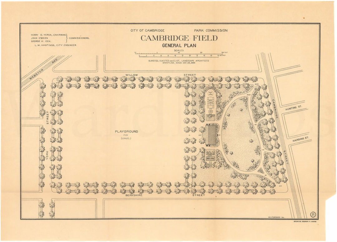Cambridge Field, Cambridge, Massachusetts 1894