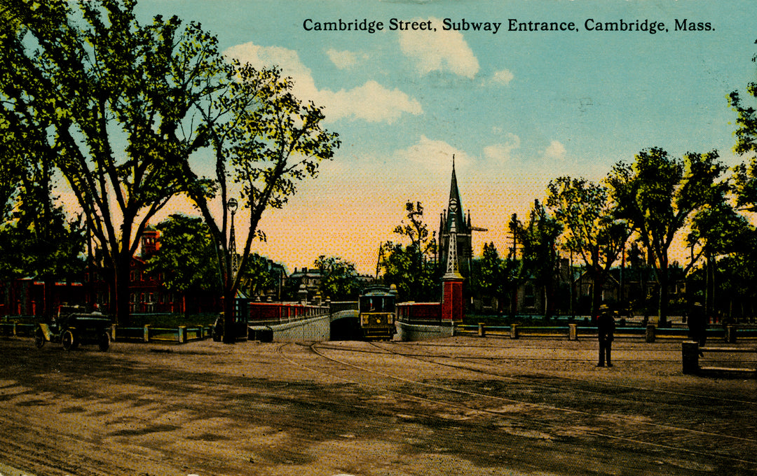 Harvard Station Streetcar Tunnel North Entrance, Cambridge, Massachusetts