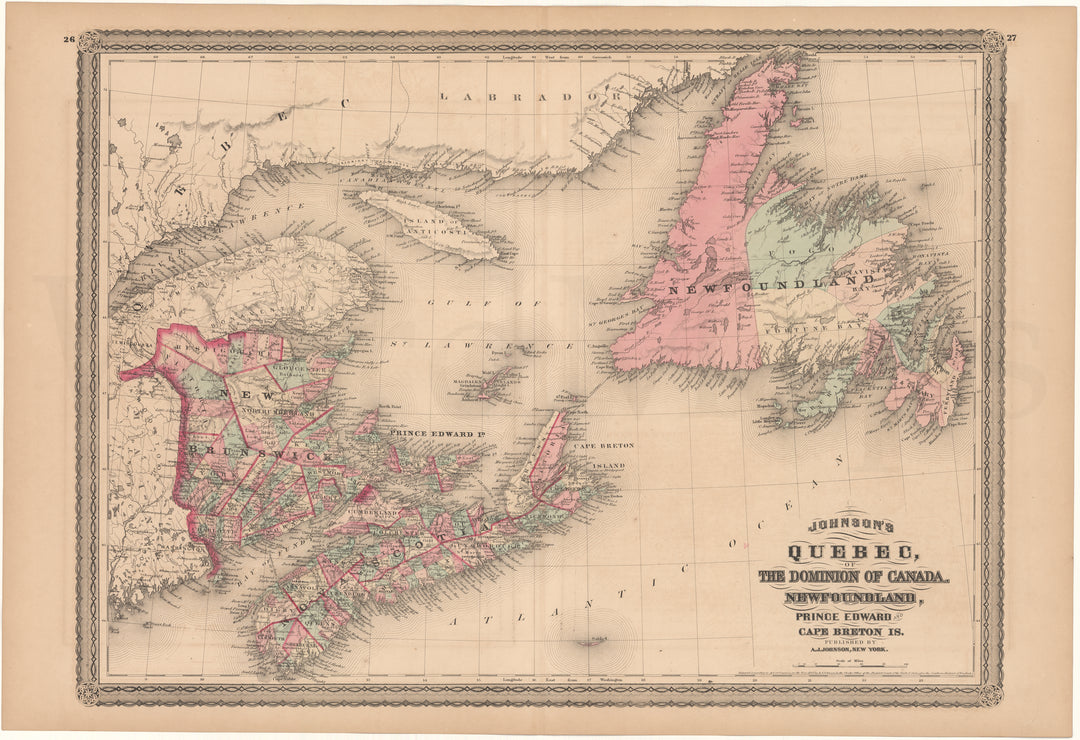 Canadian Maritimes 1870