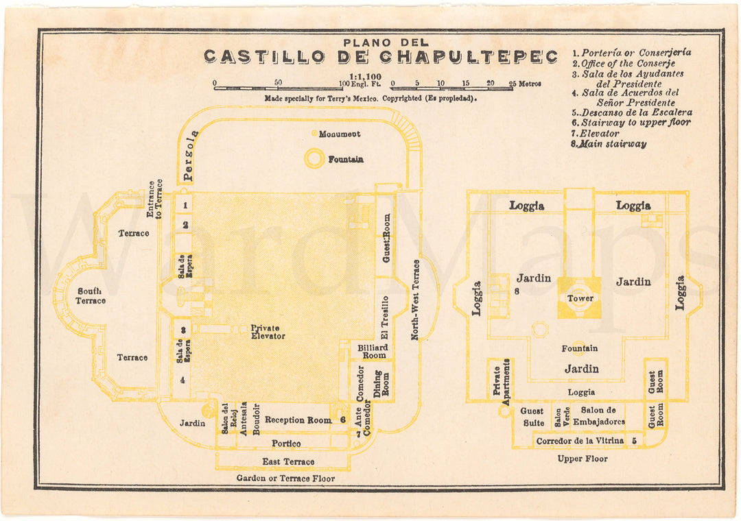 Mexico City, Mexico 1944: Chapultepec Castle