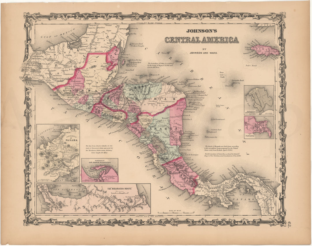 Central America 1862