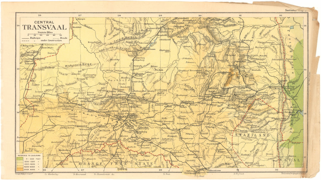 South Africa 1920: Central Transvaal