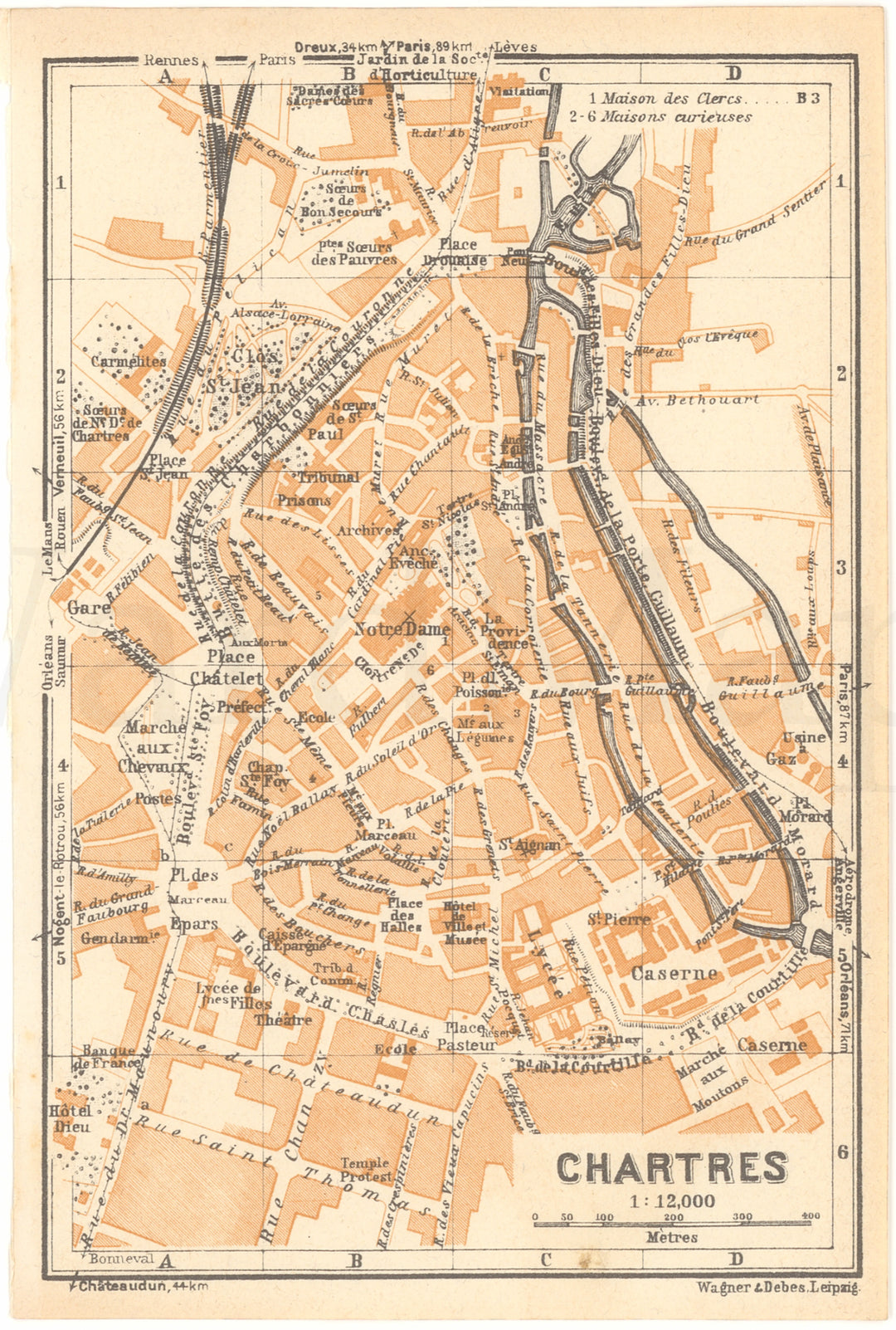 Chartres, France 1937