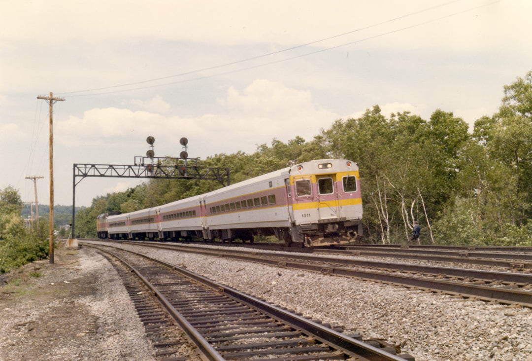 MBTA Commuter Rail Controller-Cab #1301, Fitchburg, Massachusetts, May 25, 1985