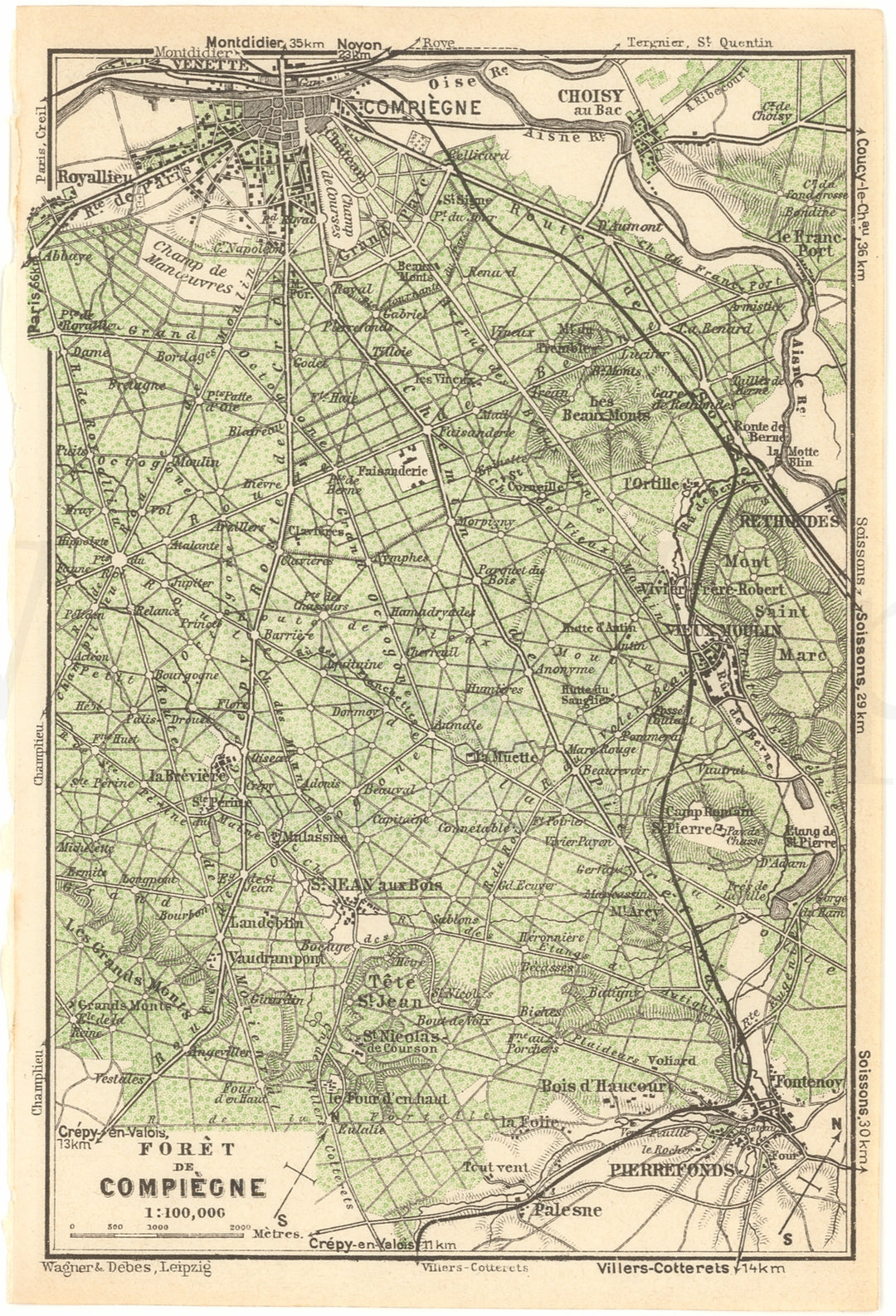 Compiegne Forest, France 1937
